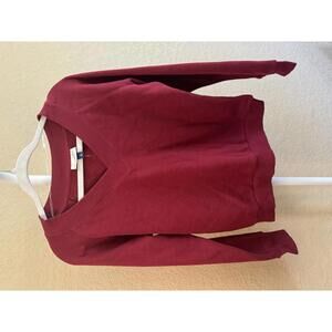 XS Deep Red Sweater